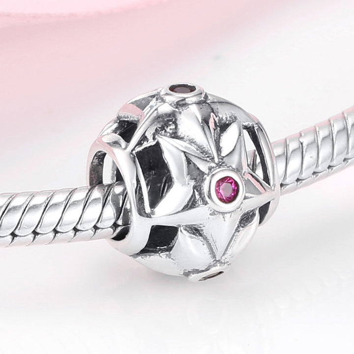 S925 Sterling Silver Beads Cute Insect Series Jewelry Plug Spacer Beads DIY Accessories Beads Enamel Color Silver Jewelry.