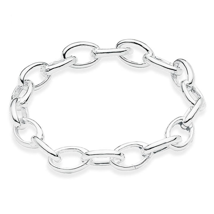 925 Sterling Silver Couple Bracelet | Matching Chain Set