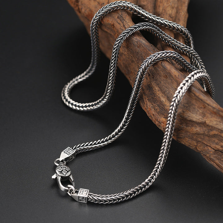 925 Sterling Silver Chain Necklace | Thai Silver | Unisex