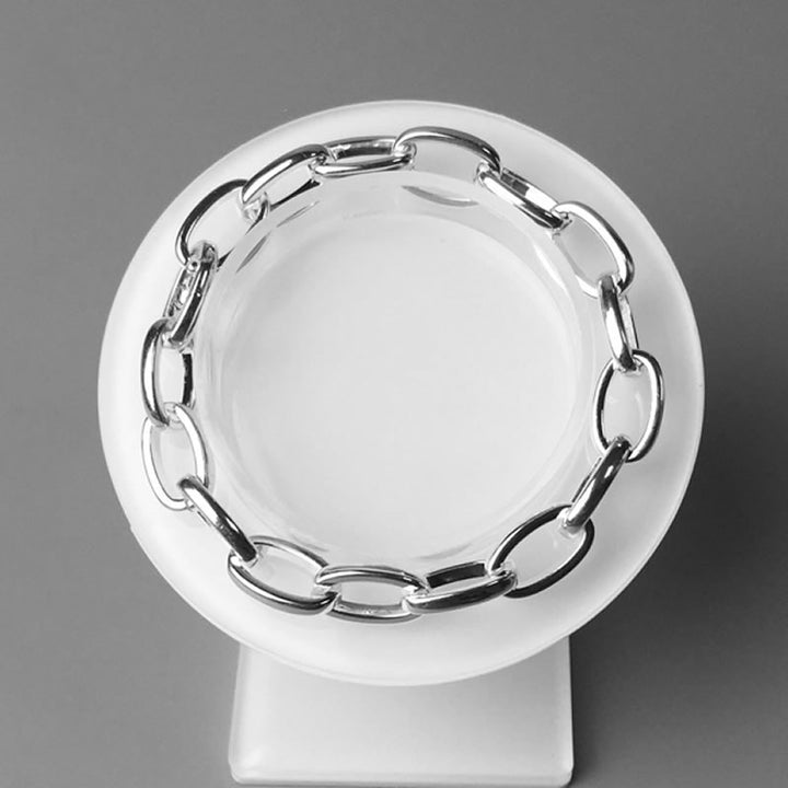 925 Sterling Silver Couple Bracelet | Matching Chain Set