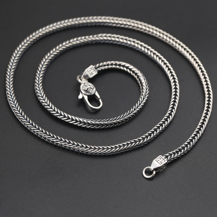 925 Sterling Silver Chain Necklace | Thai Silver | Unisex