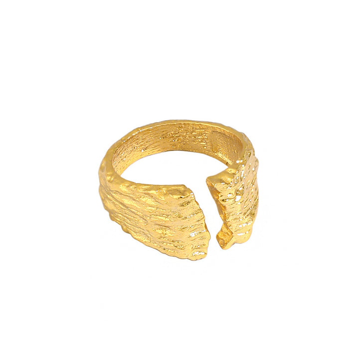 Party Irregular Geometry 925 Sterling Silver Adjustable Ring