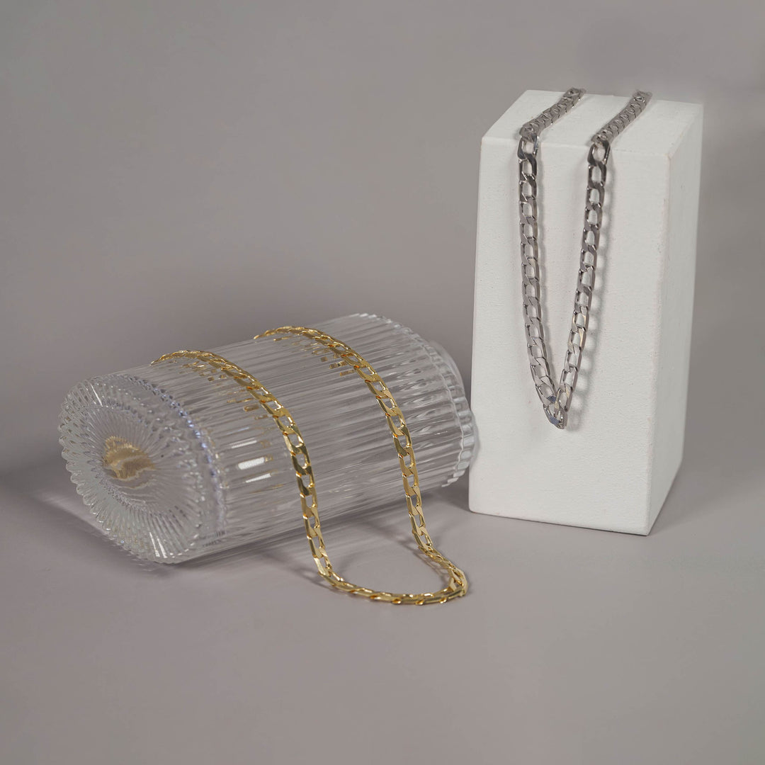 Classic Hollow Chain 925 Sterling Silver Necklace