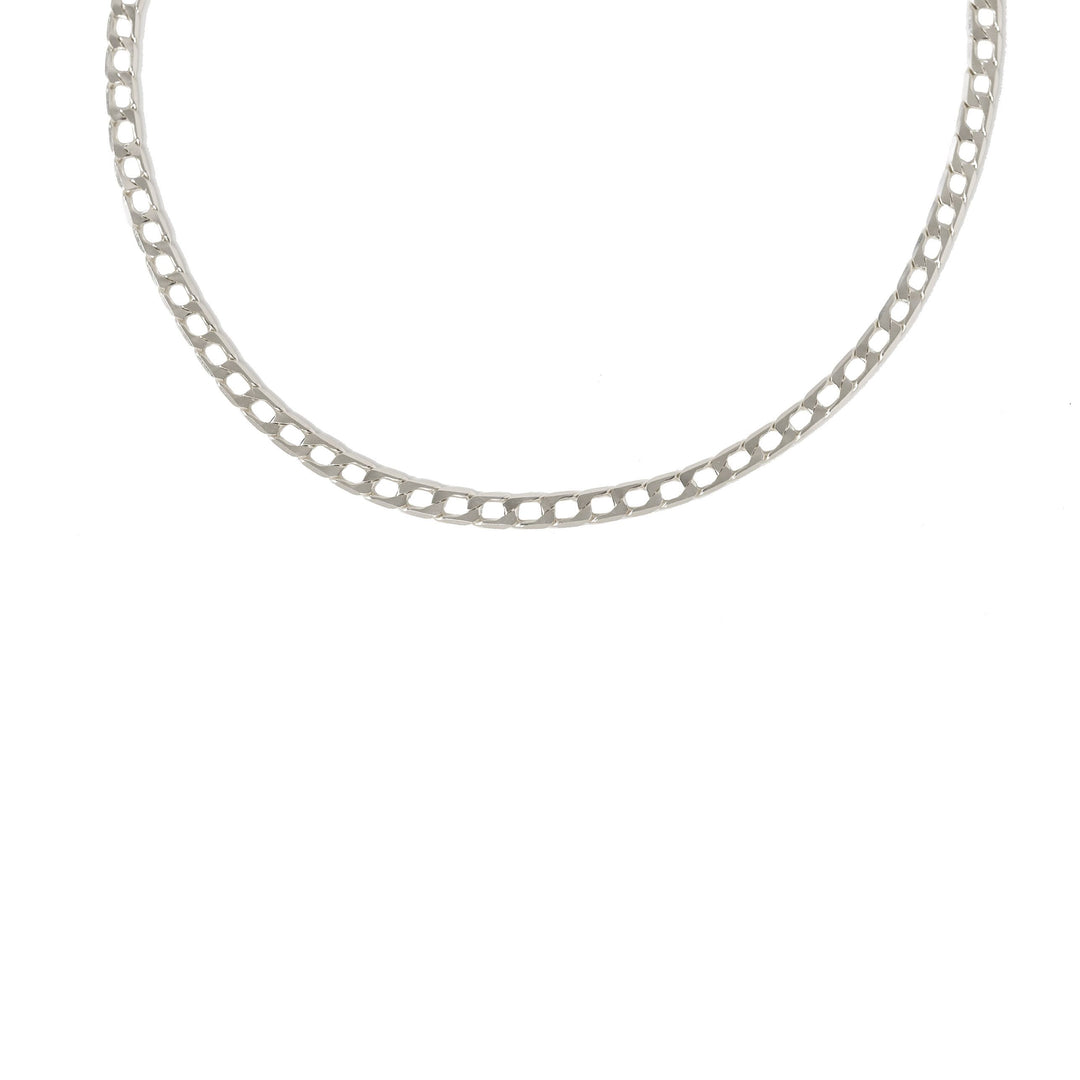 Classic Hollow Chain 925 Sterling Silver Necklace