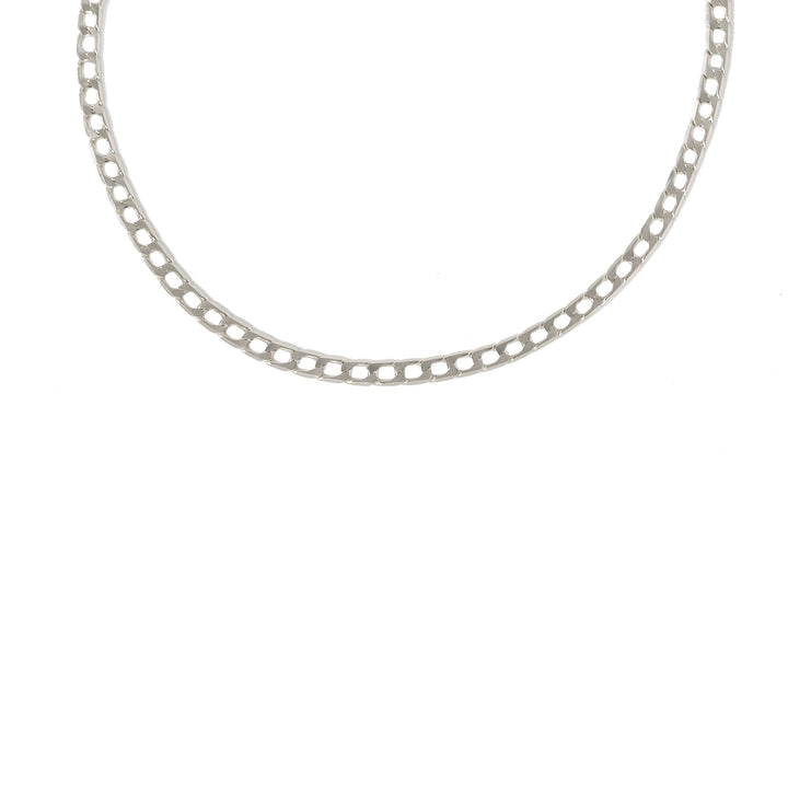 Classic Hollow Chain 925 Sterling Silver Necklace