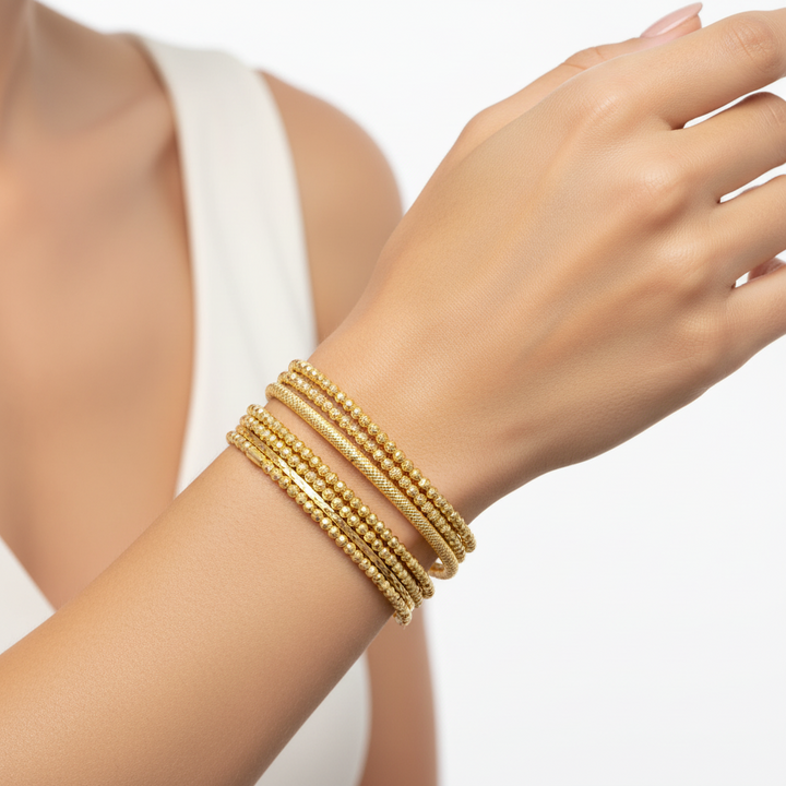 Textured stacking bangles silver carved open cuff bracelet.