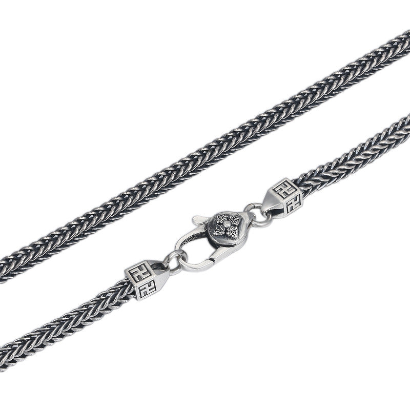 925 Sterling Silver Chain Necklace | Thai Silver | Unisex